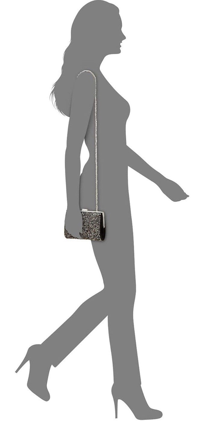 INC International Concepts INC Loryy Embellished Sparkle Clutch