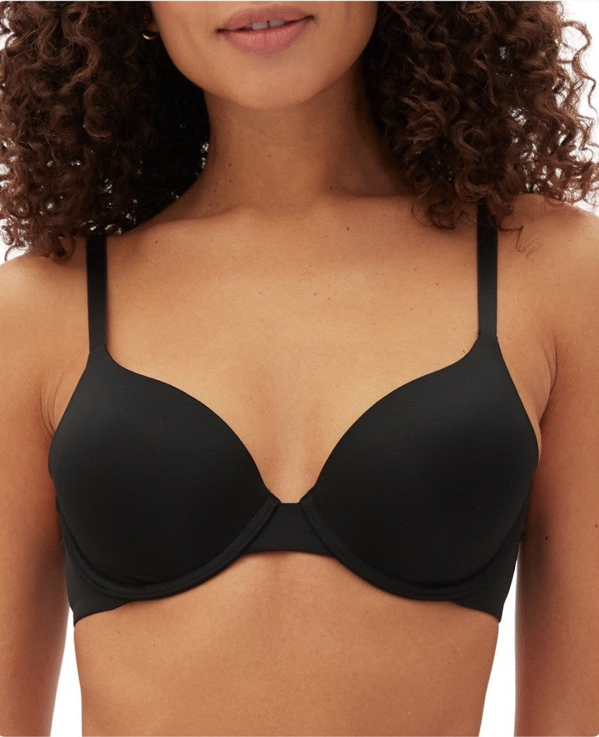 Gap GapBody Women's Everyday Essentials T-Shirt Bra-True Black-32D