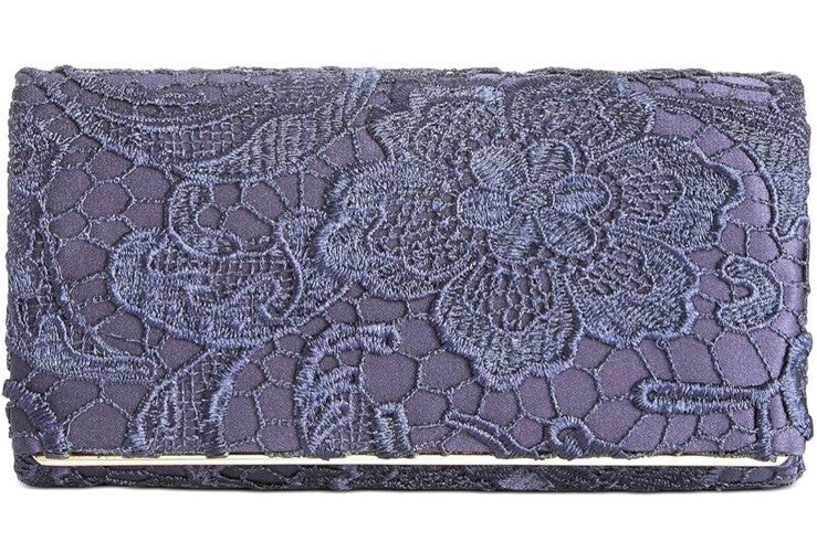 Giani Bernini Lace Clutch Navy