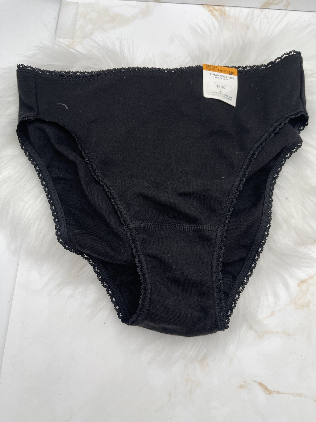 Charter Club Intimates Panty Classic Black Style 100117228 Small
