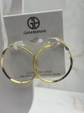 GIANI BERNINI Cubic Zirconia Medium Hoop Earrings, 1.5