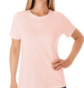 Members Mark Women's Essential Short Sleeve Relaxed Fit Crewneck Tee Size M