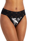 Jenni Women's Lace-Trim Thong Underwear Pinwheel Tiedye XXXL