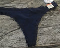 Jenni Women's Lace-Trim Thong Navy Sail XXXL