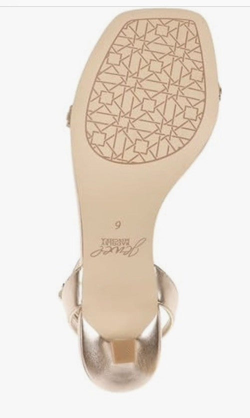 Jewel Badgley Mischka Charisma Kitten Heel Rose Gold 7