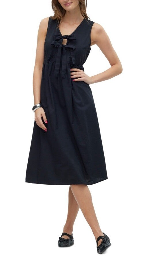 Vero Moda Women's Gili Sleeveless Midi Dress Black XL