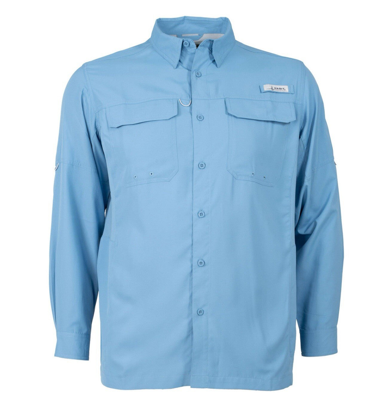 Habit shirt mens  long sleeve outdoor Dri-Fit vented fishing outdoor Sz S