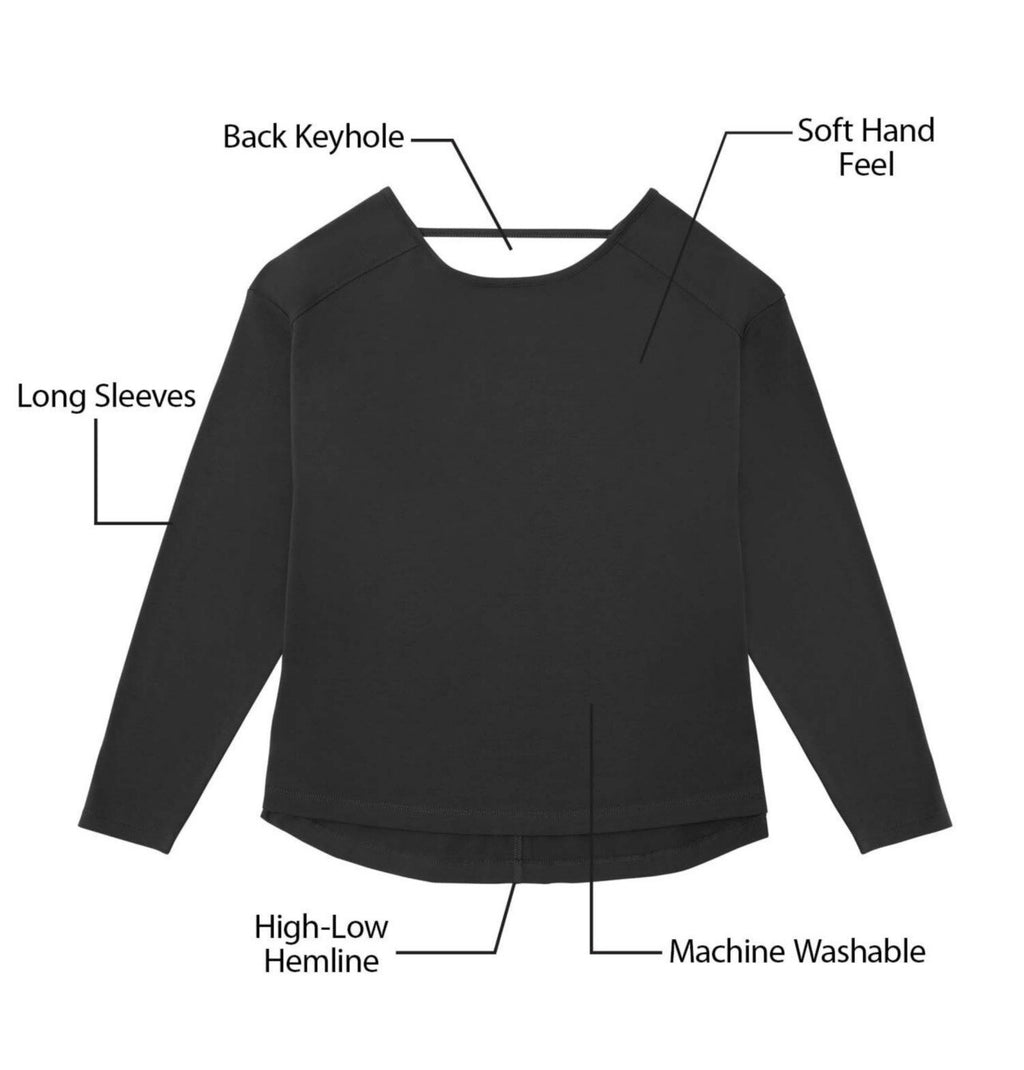 NWT Member's Mark Women's Long Sleeve Active Tee Size M
