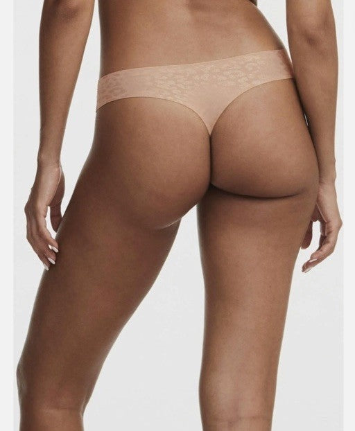 Chantelle Seamless Soft Stretch Thong Beige OS