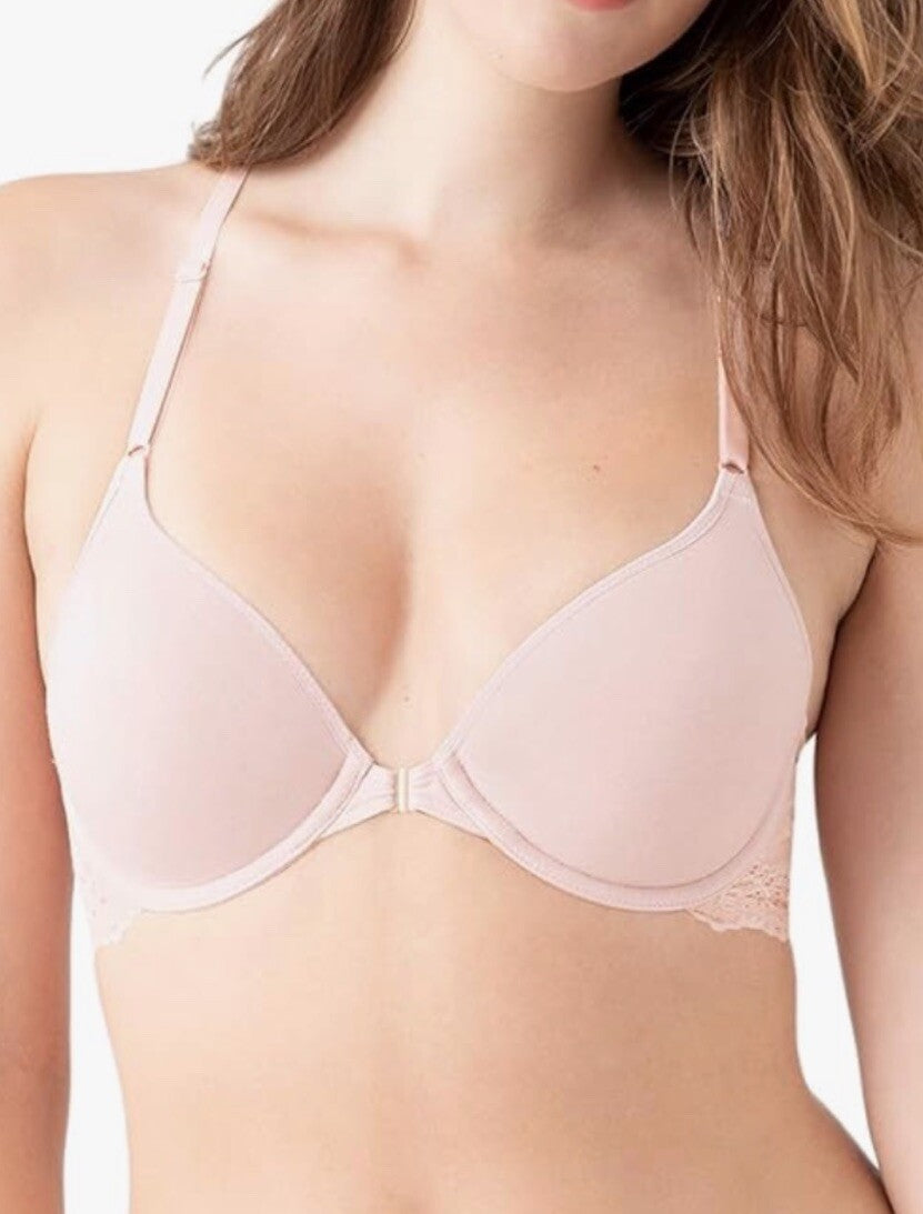 B.TEMPT'D BY WACOAL Women's Inspired Eyelet Front Close Bra 953219 36D