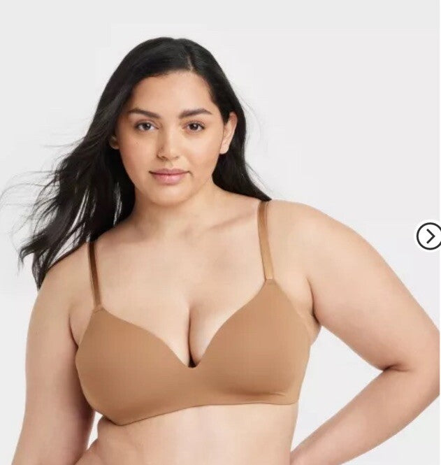 GapBody Everyday Wire free Bra Brown 34C