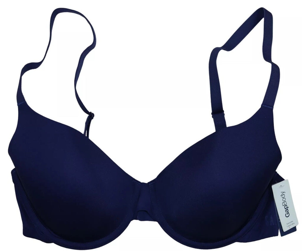 Gap Body Underwire Everyday Tagless Memory Foam Cups Women's  Bra NWT 32DD