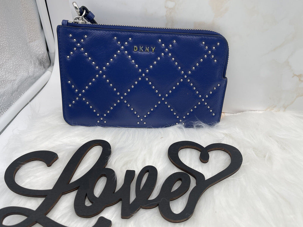 Dkny Sofia Organizer Wristlet, Blue
