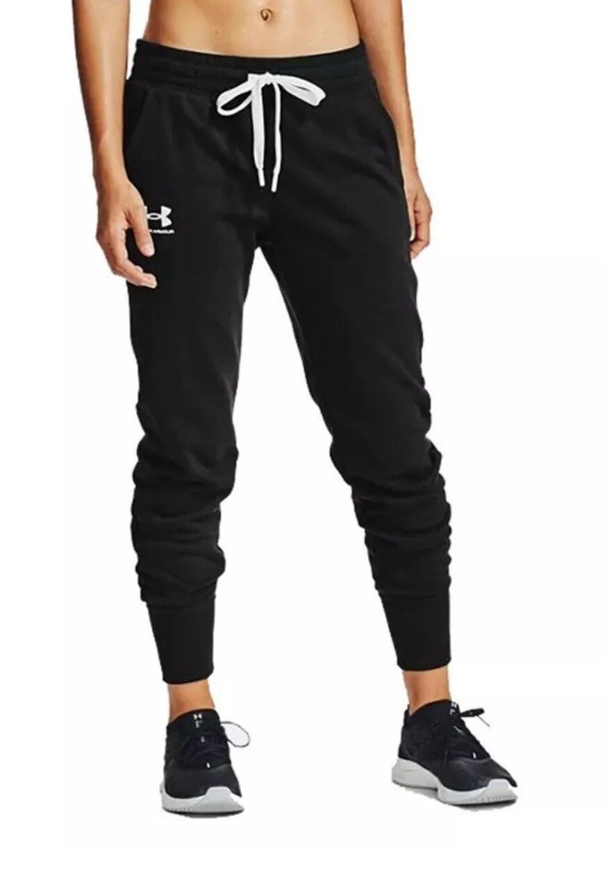 Under Armour Women's Rival Fleece Universal Pants 1356416001 Black