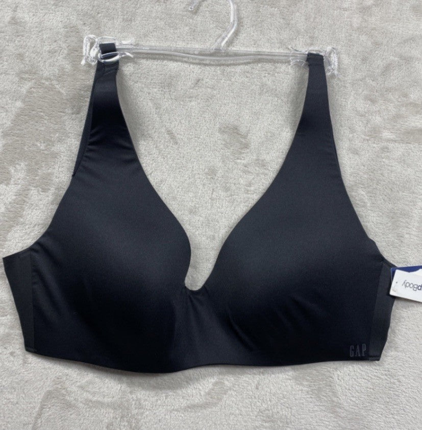 Gap GapBody Women's Everyday Essentials Wireless Bra GPW00355 - True Black 36C