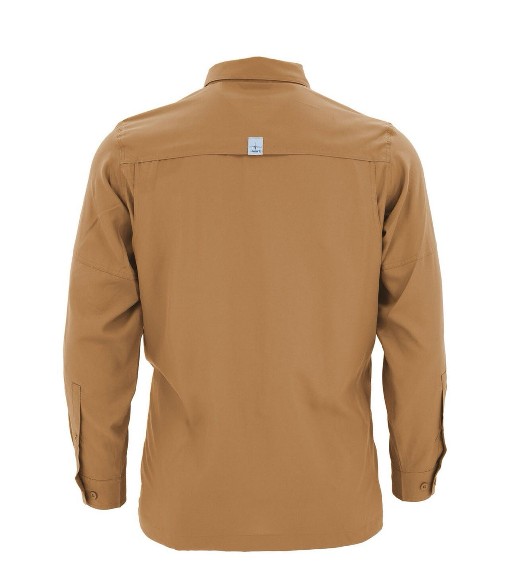 Habit shirt mens  long sleeve outdoor Dri-Fit vented fishing outdoor Sz 2XL
