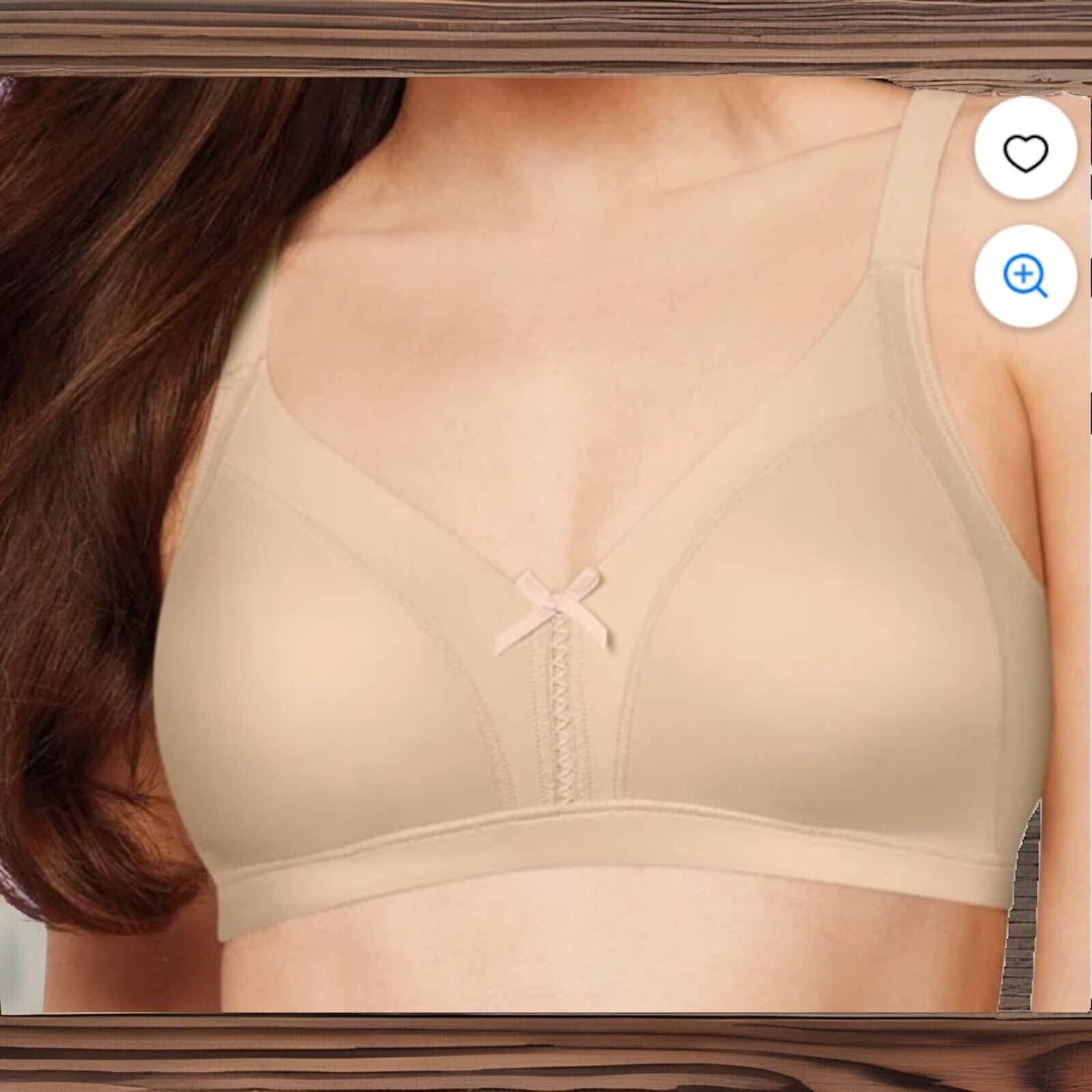 Bali Women's Double Support Cool Comfort Wirefree Bra, Soft Taupe 34D
