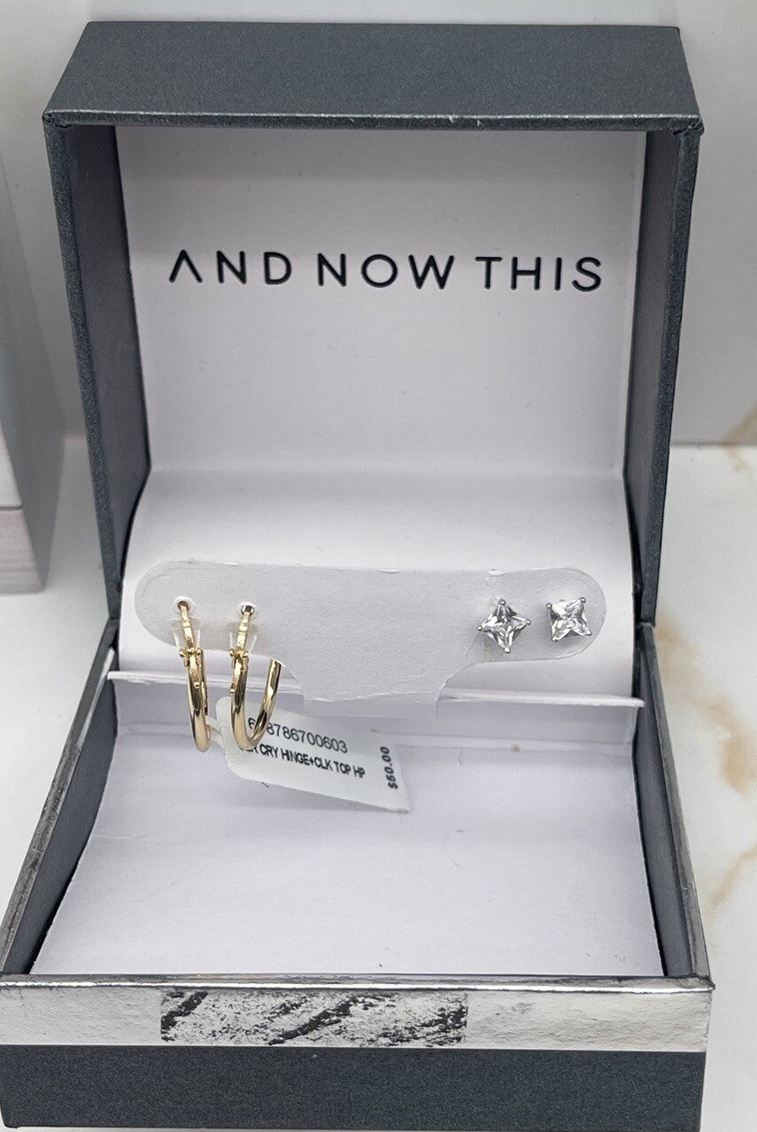 And Now This Carr Cry Hinge Clk Earrings For Women’s 