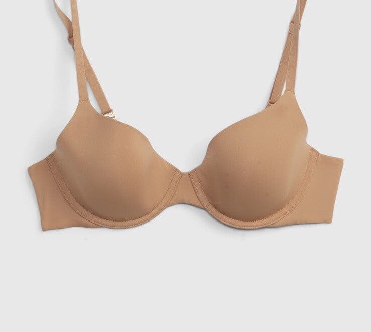 GapBody Everyday T-shirt Bra 32D Brush Beige