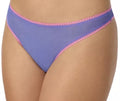 On Gossamer L53657  Bajaj Blue Mesh Hip G-String Hipster Thong Panty Size XS/S