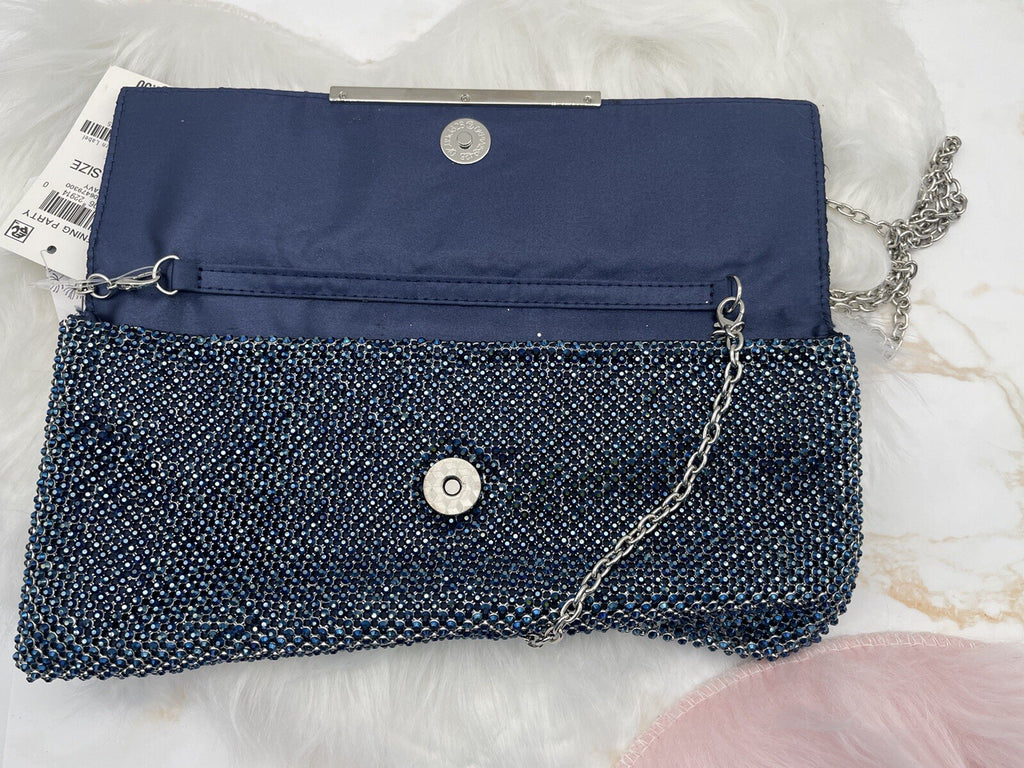 inc international concepts Evening Party Navy One Size Purse