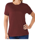 Members Mark Women's Essential Short Sleeve Relaxed Fit Crewneck Tee Size L