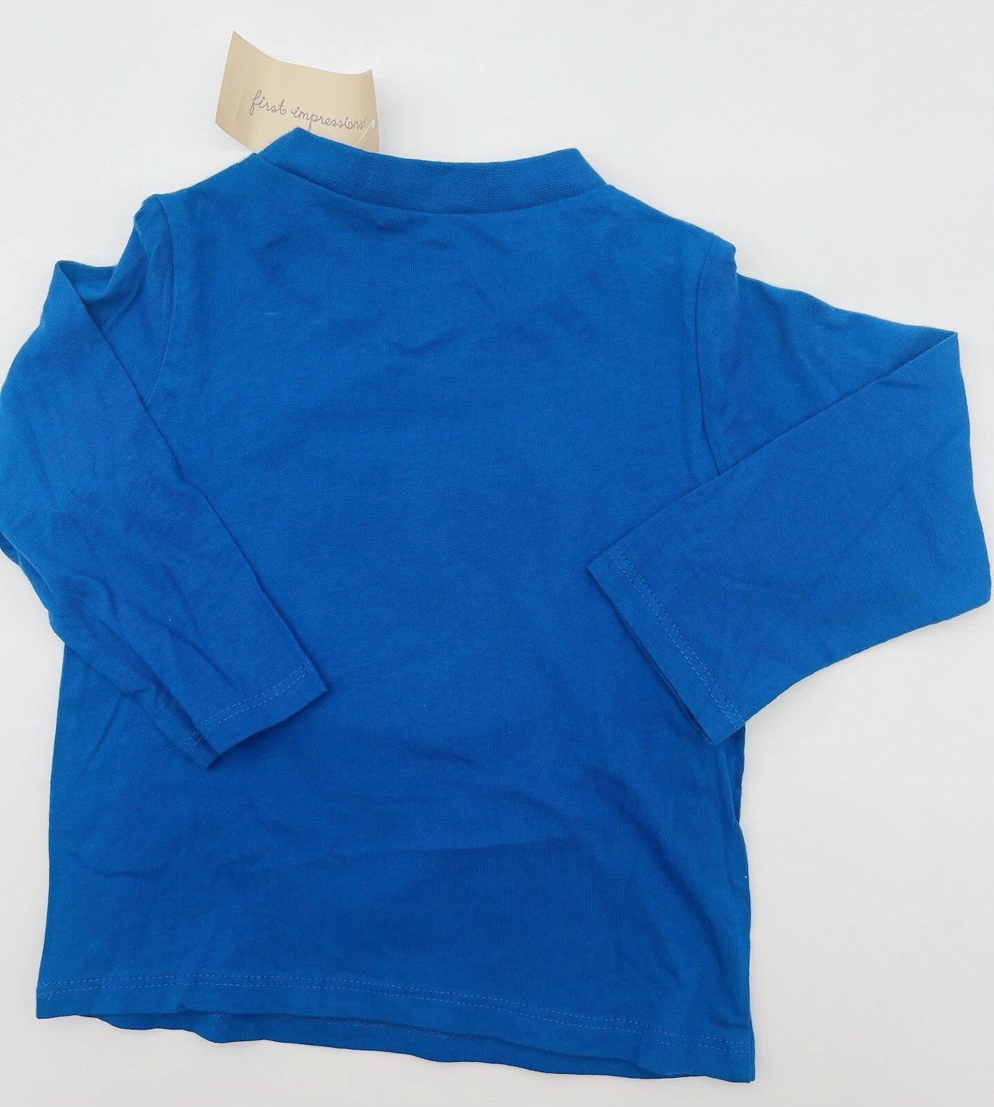 FIRST IMPRESSIONS Baby Boys Graphics T-Shirt Blue 18 Months