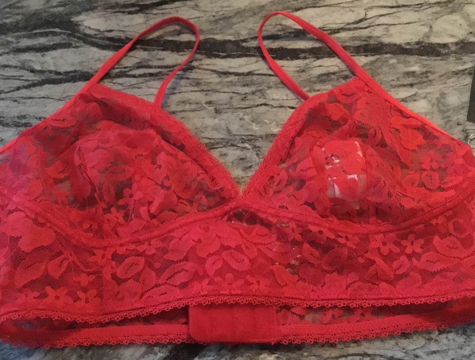 INC INTERNATIONAL CONCEPTS Underwire Lace Bralette Ski Patrol