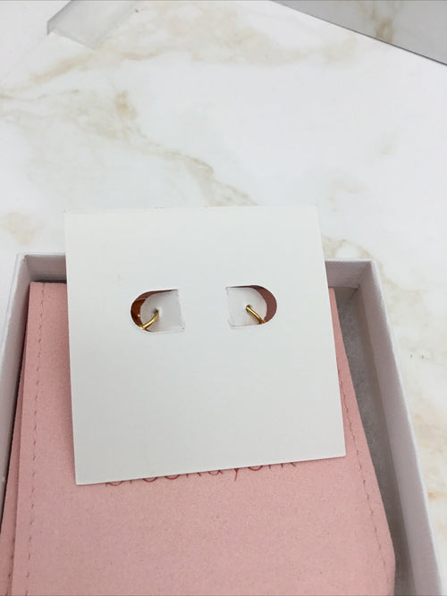 Brook & York Small Gold Color Hoops