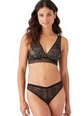 B.Tempt’d by Wacoal Women's No Strings Attached Lace Bralette Black Size S
