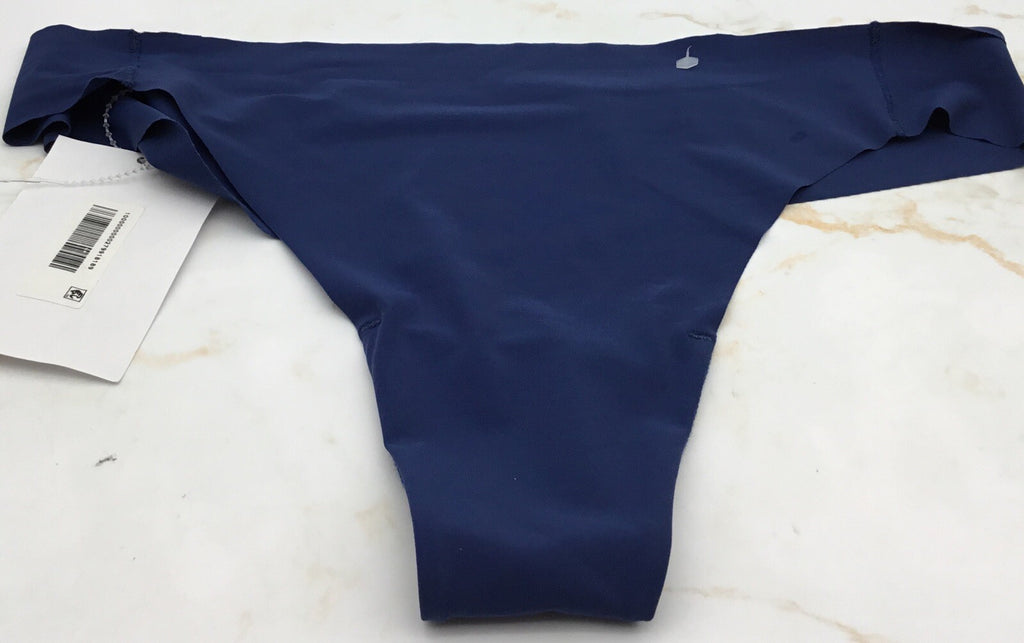 MAIDENFORM Women's Flawless No Line Look Thong Blue Size XL