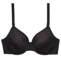 Wacoal 853303 Perfect Primer Full Figure Underwire Bra Black 42DD