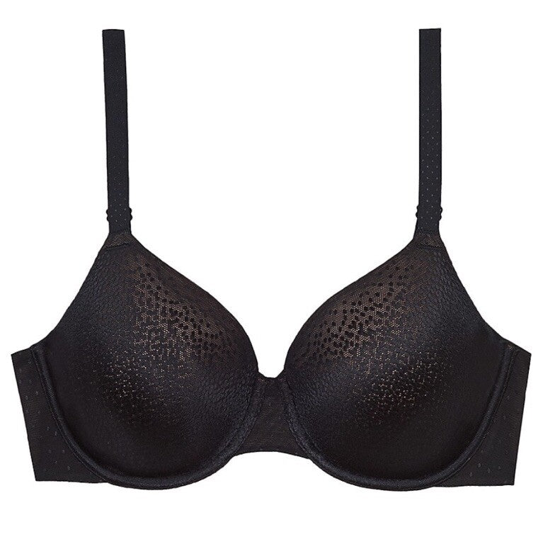 Wacoal 853303 Perfect Primer Full Figure Underwire Bra Black 42DD