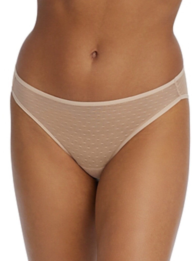 Skarlett Blue Women Dotty Lace Bikini Panty Cashmere Color Size M