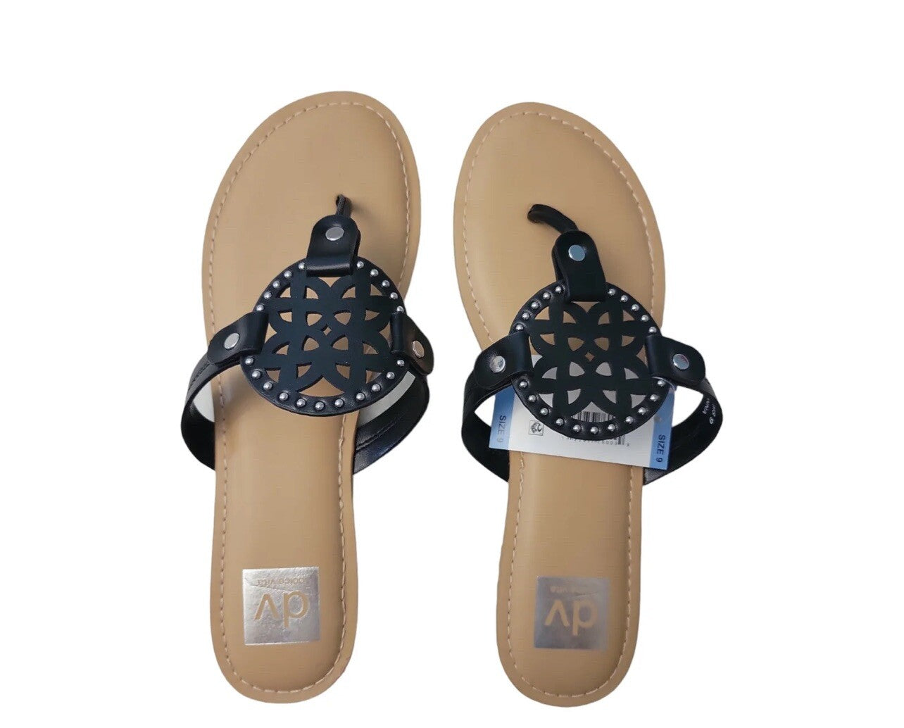 DV Dolce Vita Ladies Comfortable Stylish Gionna Everyday Flat Sandal Size 8