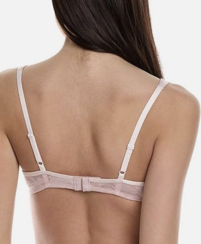 B.tempt'd Wacoal L32648 Blush Pink Unlined Shadow Scene Underwire Bra Size 32C