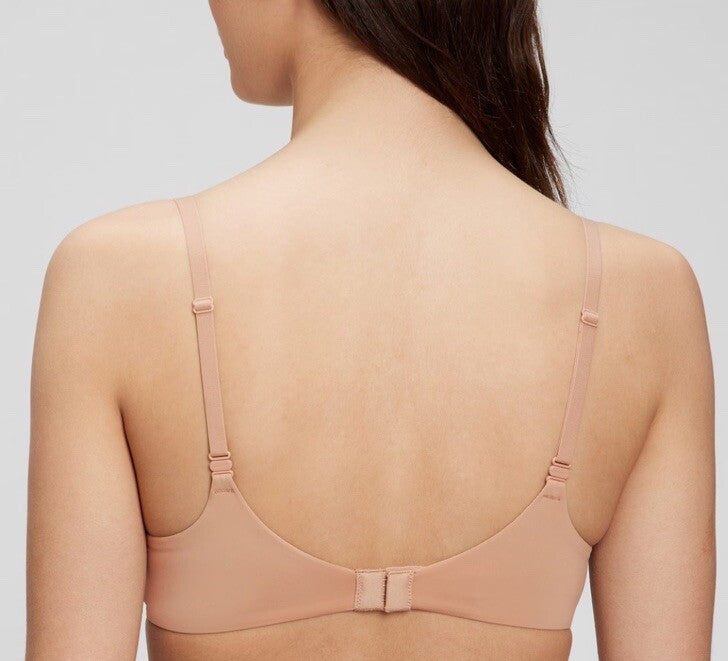 GapBody Everyday T-shirt Bra 34D Brush Beige 