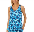 Cuddl Duds Women's Pajama Top Multicolored M