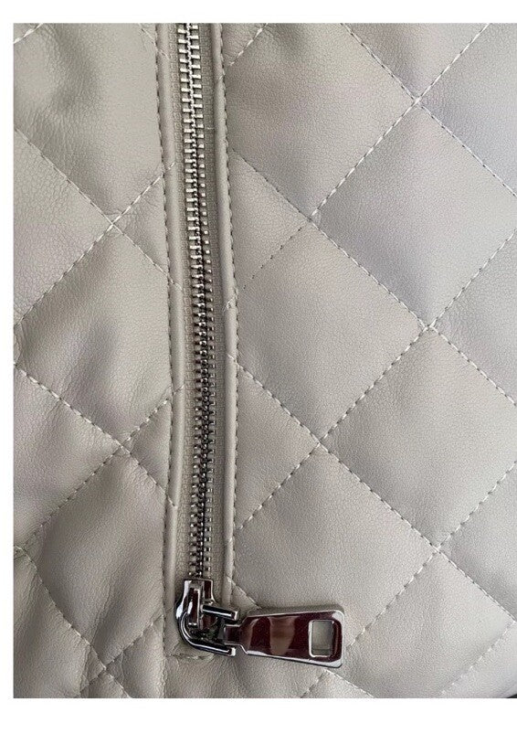 Kyliee Quilted Faux Leather Large Shoulder Bag, Created for Macy's
