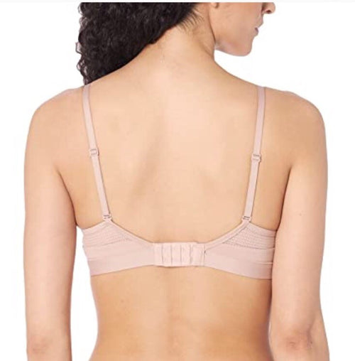 Calvin Klein  Womens Nude Perfectly Fit Flex Lightly Lined Bralette Size L