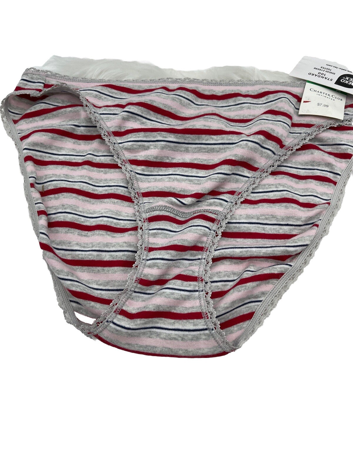 Charter Club Intimates Panty Multi Stripe Style 100177366 XXL
