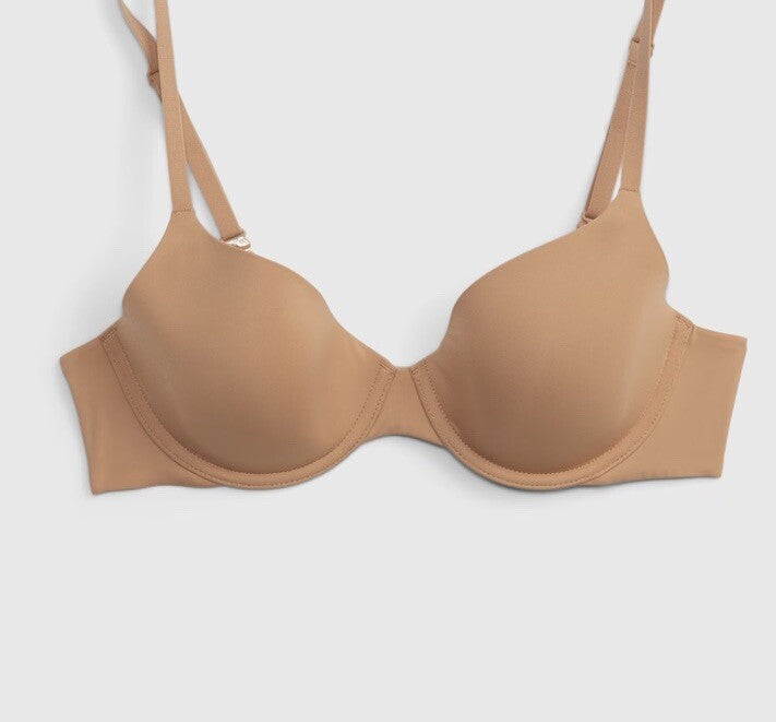 GapBody Everyday T-shirt Bra 36D Brush Beige