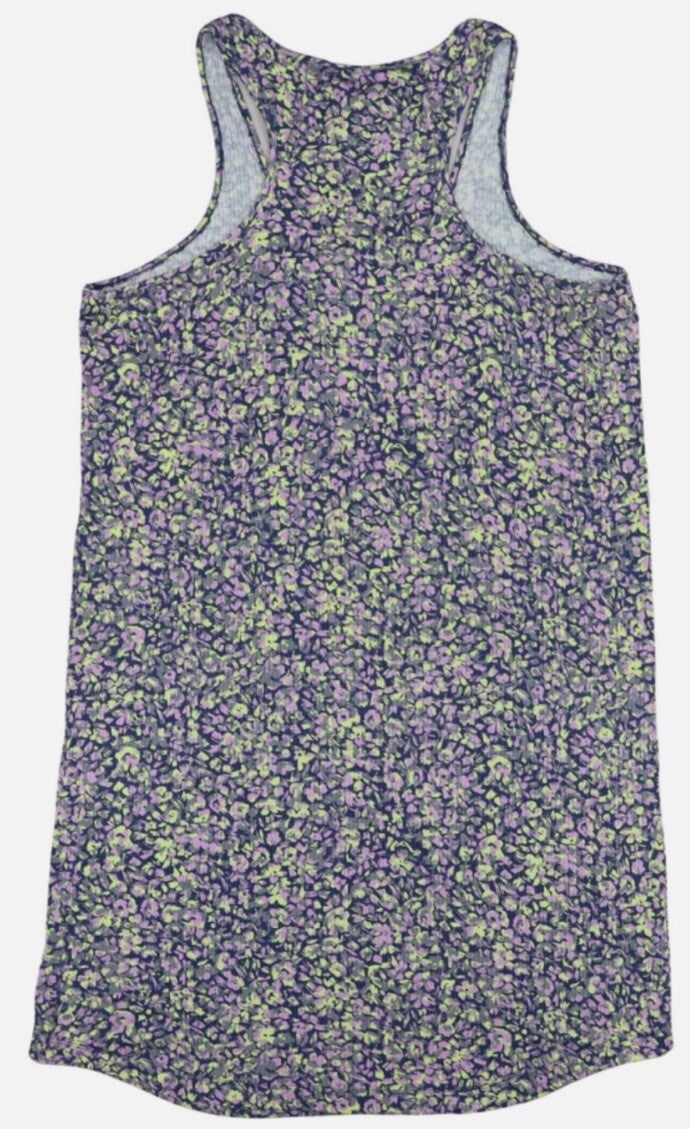 Splendid Women's Sleeveless Racerback Tank Nightgown M Floral 