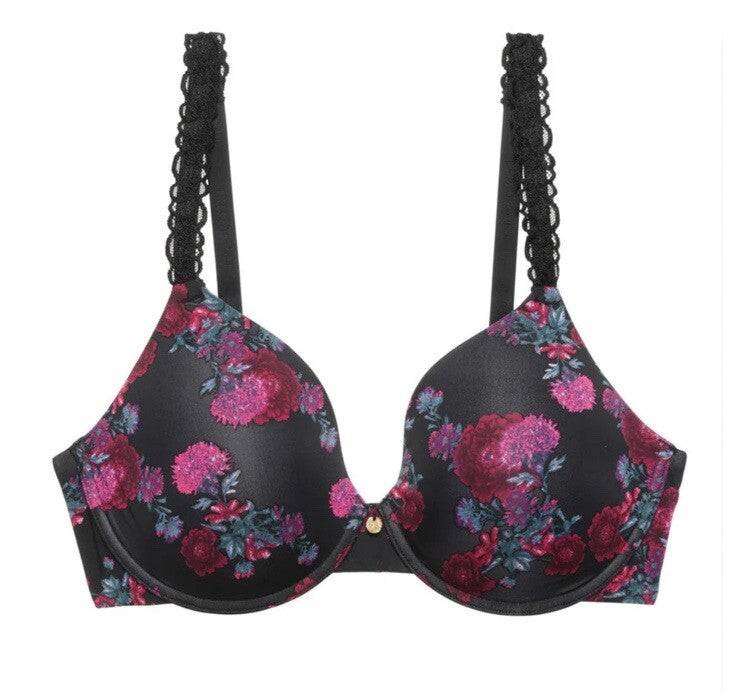 Pure Luxe Custom Coverage Contour Underwire Bra 32D