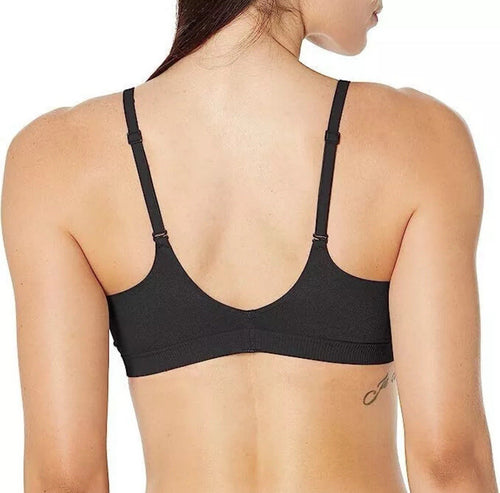 Calvin Klein Bonded Flex Lightly Lined Bralette, Black, Size XS