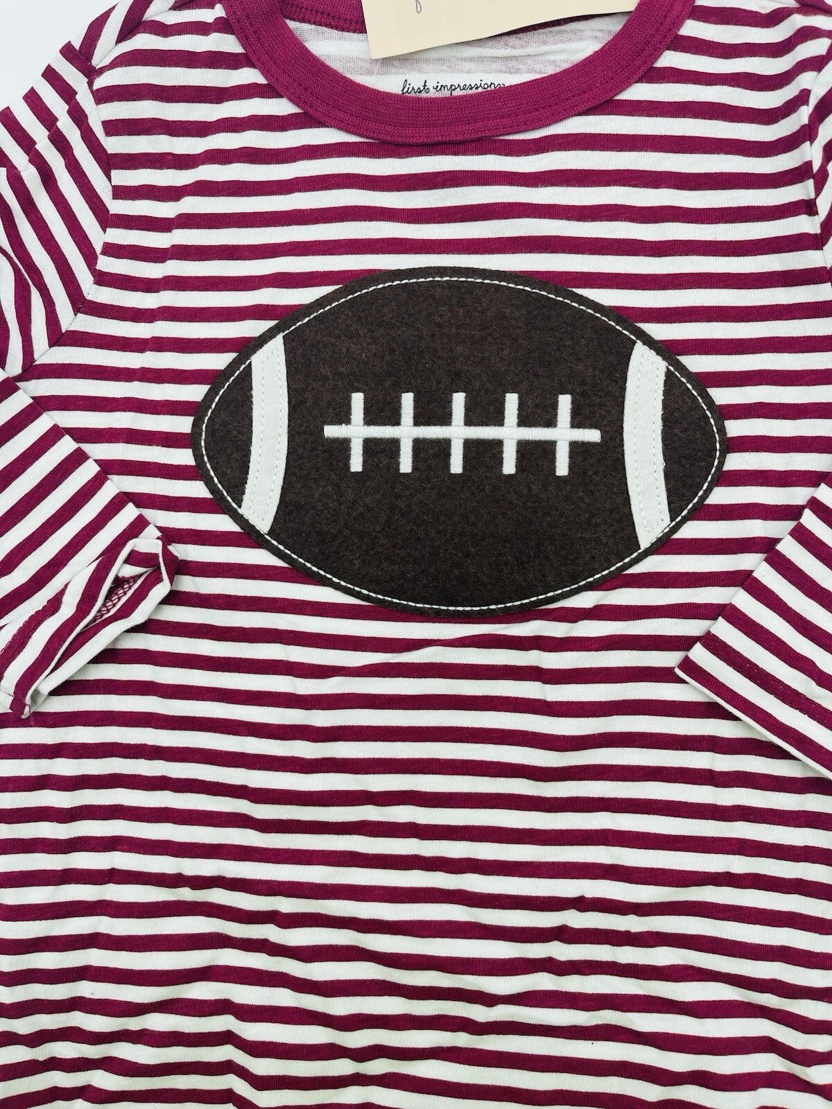 T-SHIRT--First Impressions--Baby Boy--Football--SIZE 2T BRAND NEW WITH TAGS