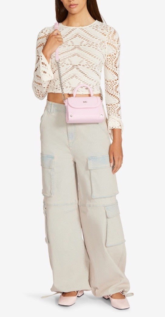 Madden Girl Karma Top Handle Bag Mini Pink