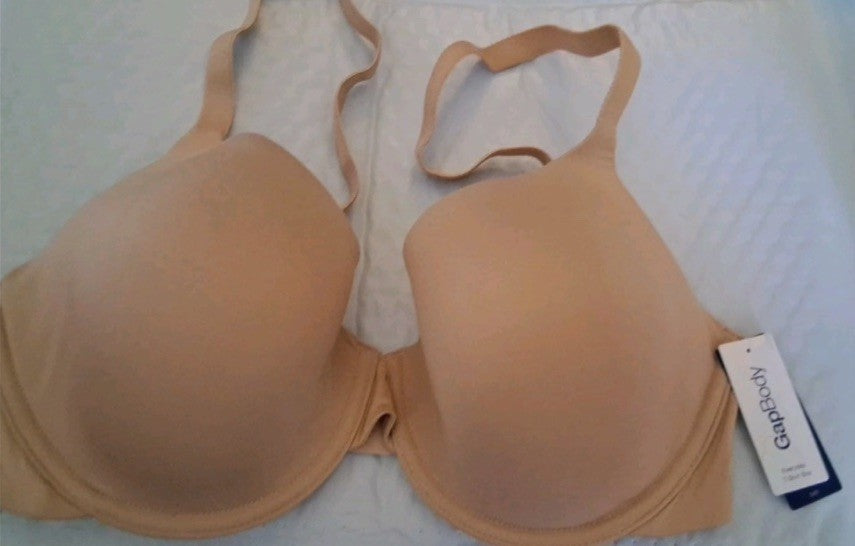 GAP GapBody Women's Everyday Essentials T-Shirt Bra GPW00351 38D Brown 