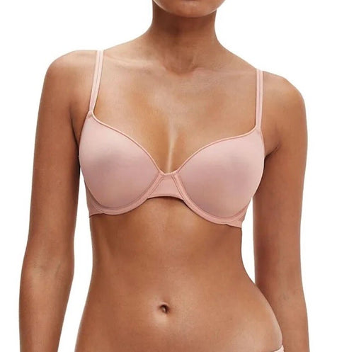 Calvin Klein Perfectly Fit Modern T-Shirt Underwire Bra Nude Color 34A