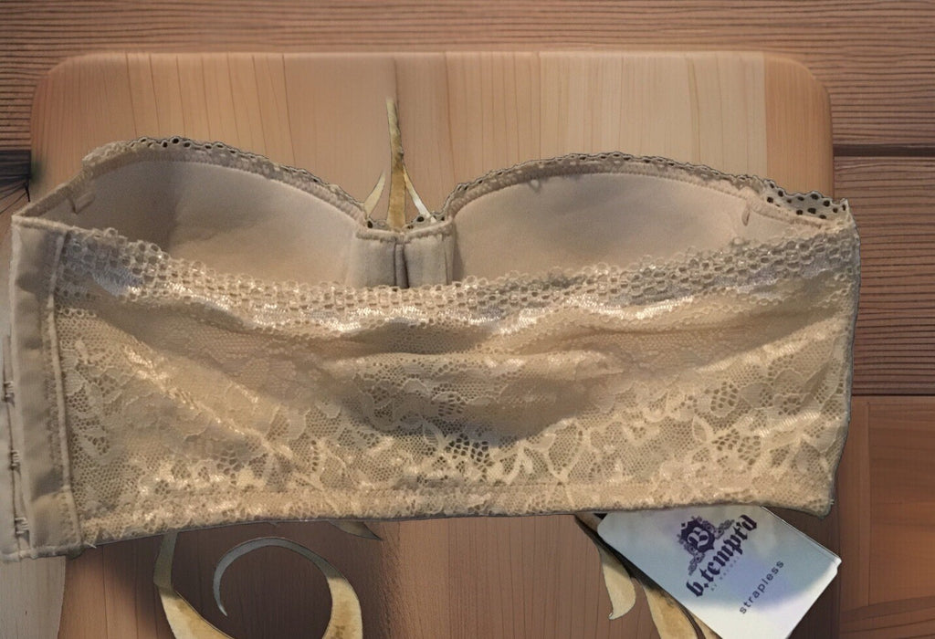 b.tempt'd by Wacoal b.enticing Strapless Lace Bra Style: 954237 32C